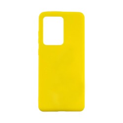 Capa de Silicone para Samsung Galaxy Note 20 Plus Amarelo